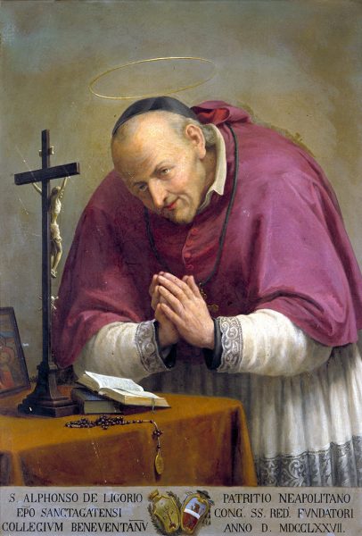 NO PACTAR CON EL PECADO, san alfonso maria de ligorio, un santo