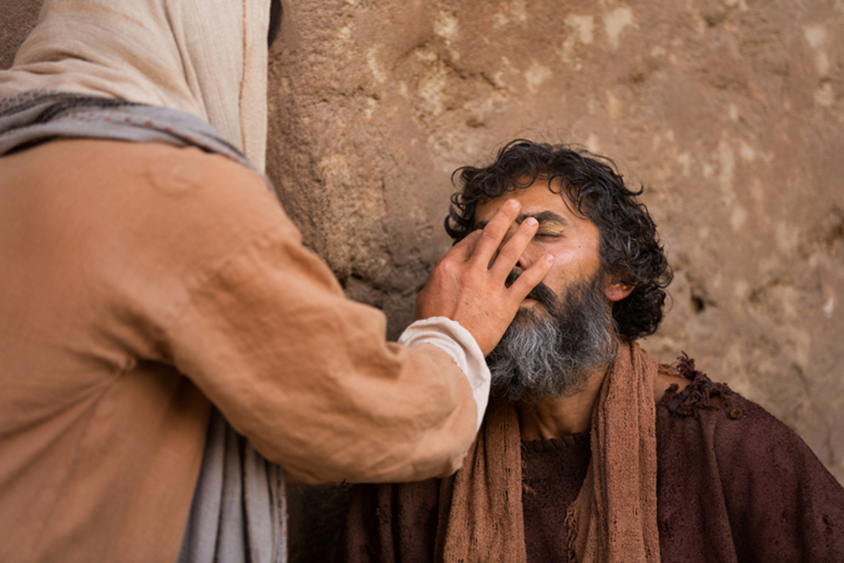CON LOS OJOS DE JESÚS