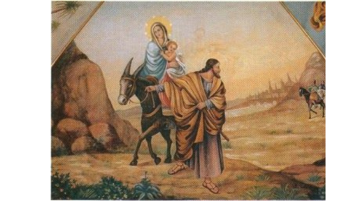 huida a Egipto, lo que quiera dios